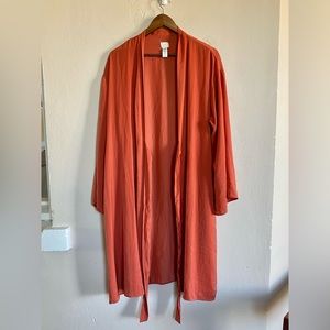 A New Day Coral Kimono Robe